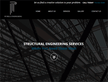 Tablet Screenshot of petrilliengineering.com